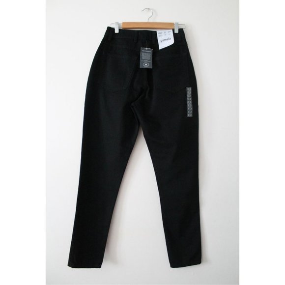 Decade Studio Pamela Jean Black Size 26 Super High-rise Holt Renfrew - Picture 4 of 7